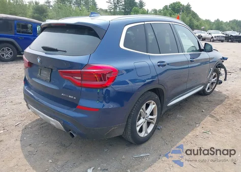 2021 BMW X3 Phev xDrive30E from USA, damaged, VIN 5UXTS1C04M9E30643